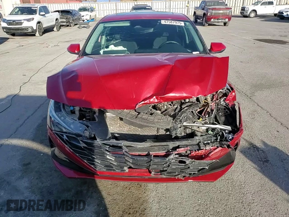 2021 Hyundai Elantra SEL with VIN KMHLN4AG3MU118653, listed as a Copart auction lot 47587975 with 79,915 mi miles and Salvage Title. Bid and sale history available at carsss.com. Image 11.