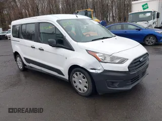 2019 Ford Transit Connect XL with VIN NM0GS9E23K1385717, listed as a IAAI auction lot 41974269 with 98,480 mi miles and . Bid and sale history available at DreamBid. Image 1.