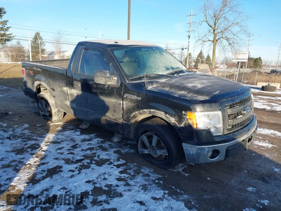 2013 Ford F-150 XL with VIN 1FTMF1EFXDFB52566, listed as a IAAI auction lot 41428547 with 156,611 mi miles and . Bid and sale history available at DreamBid. Image 1.