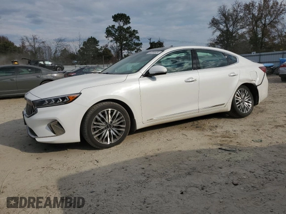 2020 Kia Cadenza Technology with VIN KNALC4J1XL5232922, listed as a Copart auction lot 83203434 with 57,957 mi miles and Salvage Title. Bid and sale history available at carsss.com. Image 1.