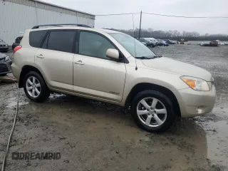 2008 Toyota RAV4 Ltd with VIN JTMBK31V086034723, listed as a Copart auction lot 43076275 with 114,731 mi miles and Salvage Title. Bid and sale history available at carsss.com. Image 4.
