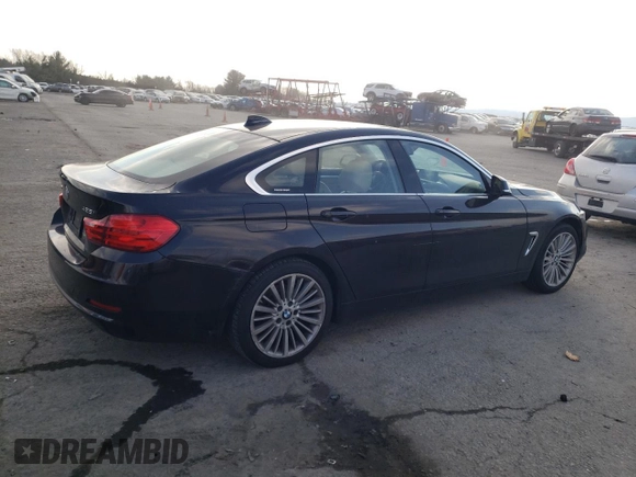 2015 BMW 4 Series 428i xDrive with VIN WBA4C9C57FG135476, listed as a Copart auction lot 82427893 with 76,405 mi miles and . Bid and sale history available at DreamBid. Image 3.