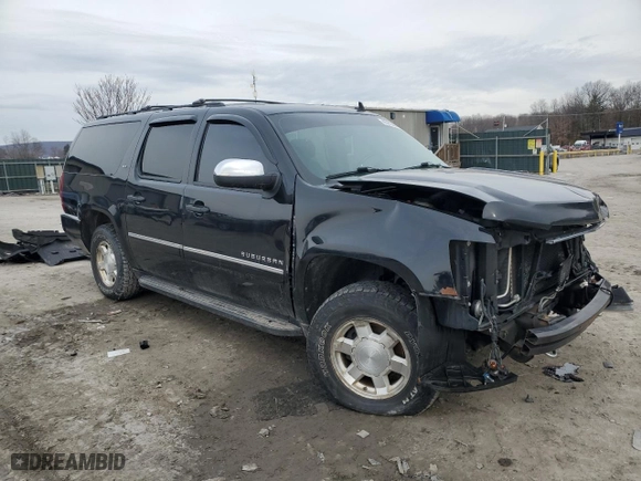 2012 Chevrolet Suburban LTZ with VIN 1GNSKKE71CR181279, listed as a Copart auction lot 46655645 with 178,183 mi miles and Salvage Title. Bid and sale history available at carsss.com. Image 4.