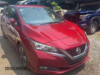 2018 Nissan LEAF SV with VIN 1N4AZ1CP6JC301046, listed as a Copart auction lot 64619105 with 139,965 mi miles and Clean title. Bid and sale history available at DreamBid. Image 1.