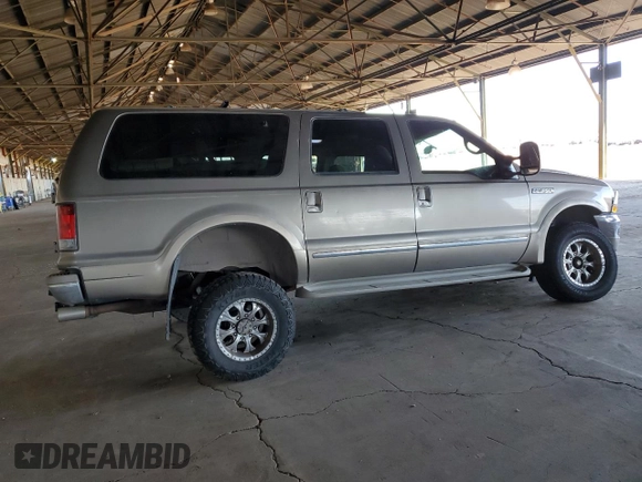 2002 Ford Excursion Limited с VIN 1FMNU42S32EB52470, выставлен на аукционе Copart как лот 47244495 с пробегом 218 302 миль миль и Списание • Salvage title. История ставок и продаж доступна на DreamBid. Изображение 3.