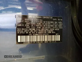 2019 Subaru Ascent Limited with VIN 4S4WMAPD2K3480309, listed as a Copart auction lot 64447515 with 167,174 mi miles and Clean title. Bid and sale history available at DreamBid. Image 13.