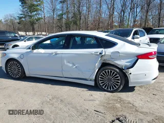 2017 Ford Fusion Titanium with VIN 3FA6P0SU3HR152006, listed as a IAAI auction lot 41423485 with 183,547 mi miles and . Bid and sale history available at carsss.com. Image 13.