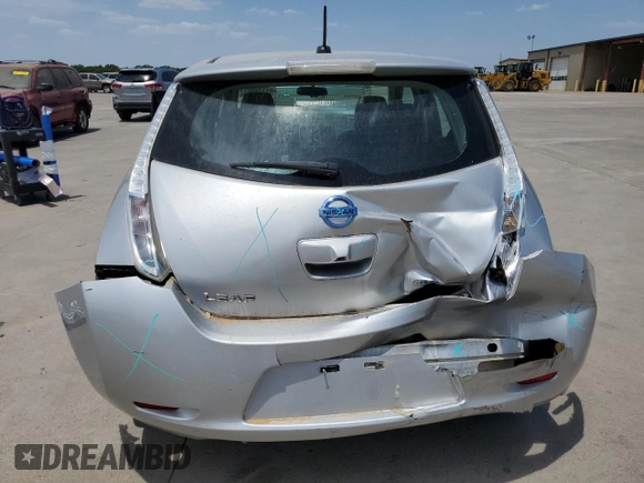 2017 Nissan LEAF SL with VIN 1N4BZ0CP9HC310509, listed as a Copart auction lot 61179593 with 50,219 mi miles. Bid and sale history available at carsss.com. Image 6.
