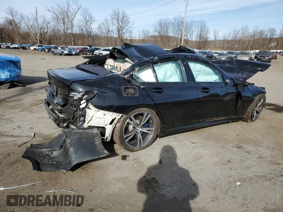 2020 BMW 3 Series M340i xDrive with VIN WBA5U9C03LA379128, listed as a Copart auction lot 79504784 with Not Provided miles and Non Repairable. Bid and sale history available at DreamBid. Image 3.