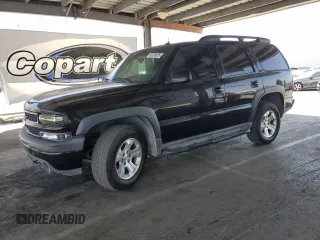 2002 Chevrolet Tahoe Z71 z VIN 1GNEK13Z72R292316, wystawiony jako Copart lot #60339005 z przebiegiem 222 957 mil mil oraz Czysty tytuł • Clean title. Historia ofert i sprzedaży dostępna na DreamBid. Obrazek 1.