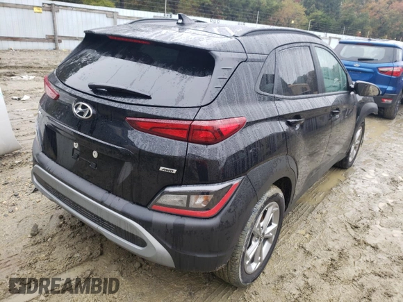 2022 Hyundai Kona SEL with VIN KM8K6CAB5NU911560, listed as a Copart auction lot 64635512 with 5,192 mi miles. Bid and sale history available at carsss.com. Image 4.