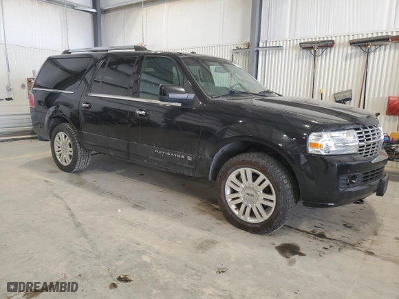 2012 Lincoln Navigator L with VIN 5LMJJ3J5XCEL03753, listed as a Copart auction lot 47377635 with 173,834 mi miles and Clean Title. Bid and sale history available at carsss.com. Image 4.