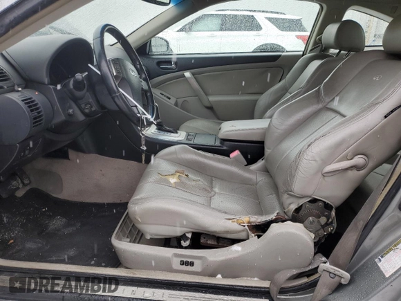 2006 Infiniti G35 Coupe with VIN JNKCV54E36M719048, listed as a Copart auction lot 83320084 with 177,353 mi miles and Salvage Title. Bid and sale history available at carsss.com. Image 7.
