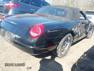 2005 Ford Thunderbird Deluxe with VIN 1FAHP60A15Y105185, listed as a IAAI auction lot 41807862 with 1 mi miles. Bid and sale history available at carsss.com. Image 4.
