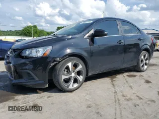 2020 Chevrolet Sonic Premier z VIN 1G1JF5SB0L4111667, wystawiony jako Copart lot #54830755 z przebiegiem 78 595 mil mil oraz Szkoda całkowita • Salvage title. Historia ofert i sprzedaży dostępna na DreamBid. Obrazek 1.