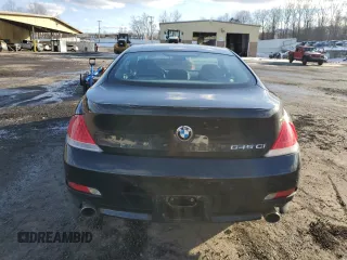 2004 BMW 6 Series 645Ci with VIN WBAEH73454B215628, listed as a Copart auction lot 45851645 with 0 mi miles and Clean Title. Bid and sale history available at carsss.com. Image 6.