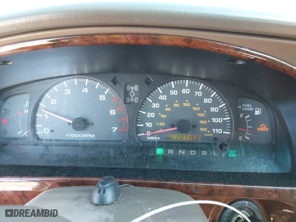 2000 Toyota 4Runner Limited with VIN JT3HN87RXY9037527, listed as a IAAI auction lot 41776991 with 297,158 mi miles. Bid and sale history available at carsss.com. Image 7.