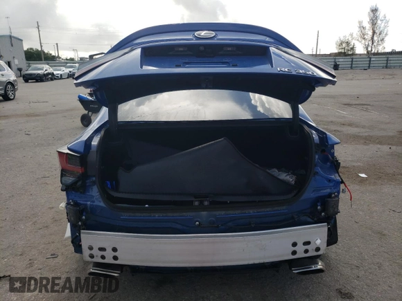 2022 Lexus RC 350 z VIN JTHDZ5BC2N5025759, wystawiony jako Copart lot #66917074 z przebiegiem 25 231 mil mil oraz Nie do naprawy • Non repairable. Historia ofert i sprzedaży dostępna na DreamBid. Obrazek 6.