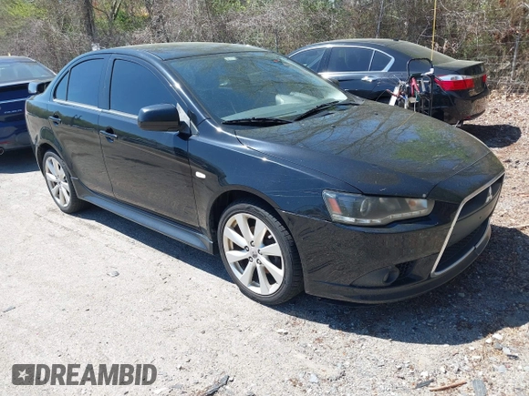 2012 Mitsubishi Lancer GT with VIN JA32U8FW6CU021485, listed as a IAAI auction lot 42159256 with 138,455 mi miles. Bid and sale history available at carsss.com. Image 1.