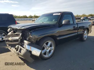 2005 Chevrolet Silverado 1500 Work Truck with VIN 1GCEC14V65Z286657, listed as a Copart auction lot 78742004 with 184,375 mi miles and Salvage title. Bid and sale history available at DreamBid. Image 1.
