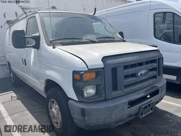 2013 Ford Econoline Cargo Commercial with VIN 1FTNE1EW6DDA61832, listed as a IAAI auction lot 42615381 with 111,015 mi miles and . Bid and sale history available at DreamBid. Image 8.
