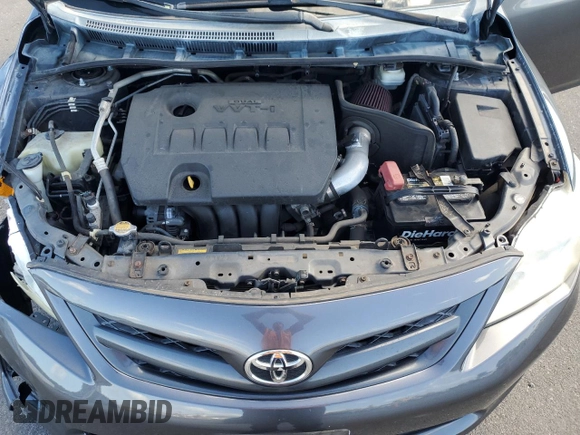 2012 Toyota Corolla L z VIN 2T1BU4EE9CC760964, wystawiony jako Copart lot #48772445 z przebiegiem 142 246 mil mil oraz Szkoda całkowita • Salvage title. Historia ofert i sprzedaży dostępna na DreamBid. Obrazek 11.