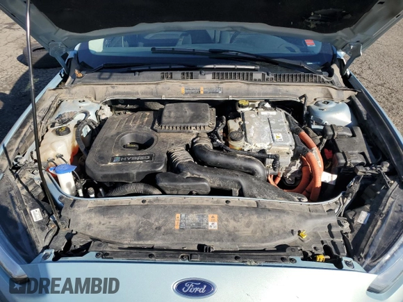2014 Ford Fusion SE Hybrid with VIN 3FA6P0LU6ER185155, listed as a Copart auction lot 47108025 with 73,616 mi miles and Salvage title. Bid and sale history available at DreamBid. Image 13.