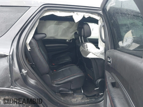 2018 Dodge Durango R/T with VIN 1C4SDJCT9JC496750, listed as a IAAI auction lot 41346614 with 136,646 mi miles and . Bid and sale history available at DreamBid. Image 8.