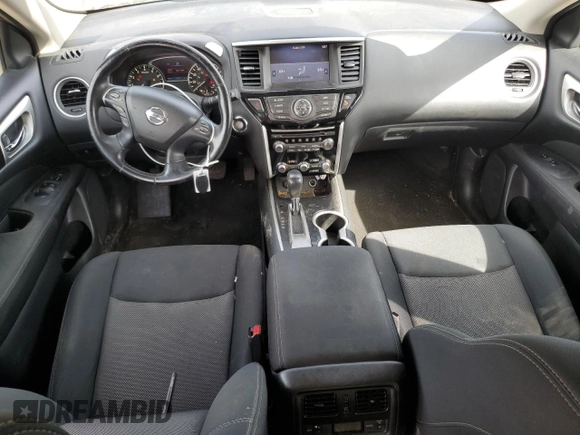 2017 Nissan Pathfinder SL with VIN 5N1DR2MN6HC657755, listed as a Copart auction lot 53491615 with 83,065 mi miles and Clean title. Bid and sale history available at DreamBid. Image 8.