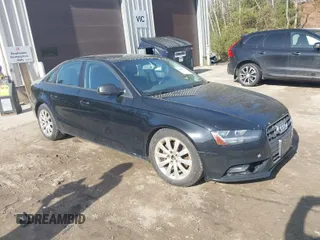 2014 Audi A4 Premium z VIN WAUDFAFLXEN040293, wystawiony jako IAAI lot #41803672 z przebiegiem 147 574 mil mil oraz . Historia ofert i sprzedaży dostępna na DreamBid. Obrazek 1.