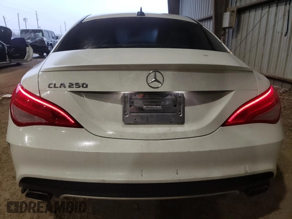 2015 Mercedes-Benz CLA 250 with VIN WDDSJ4EB6FN249797, listed as a Copart auction lot 38417224 with 130,472 mi miles and . Bid and sale history available at DreamBid. Image 6.