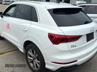 2023 Audi Q3 S line Premium with VIN WA1DECF32P1102887, listed as a IAAI auction lot 42832861 with 56,180 mi miles and . Bid and sale history available at DreamBid. Image 1.