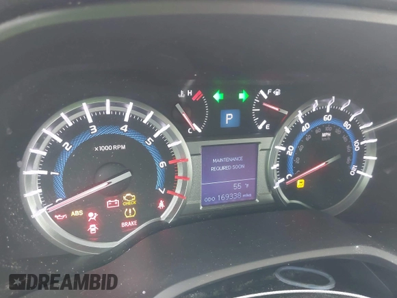 2016 Toyota 4Runner Limited with VIN JTEBU5JR8G5332087, listed as a IAAI auction lot 41545634 with 169,338 mi miles and . Bid and sale history available at DreamBid. Image 7.