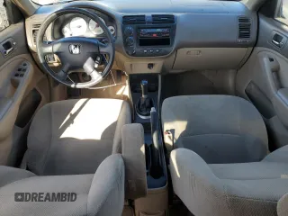 2002 Honda Civic EX with VIN 1HGES25712L014218, listed as a Copart auction lot 52325265 with 206,919 mi miles and Salvage Title. Bid and sale history available at DreamBid. Image 8.