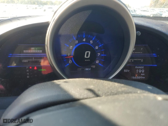 2012 Honda CR-Z with VIN JHMZF1D49CS005245, listed as a Copart auction lot 80235854 with 166,389 mi miles and Salvage Title. Bid and sale history available at carsss.com. Image 9.