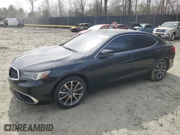 2020 Acura TLX with VIN 19UUB2F31LA002056, listed as a Copart auction lot 49848115 with 72,563 mi miles and Salvage title. Bid and sale history available at DreamBid. Image 1.