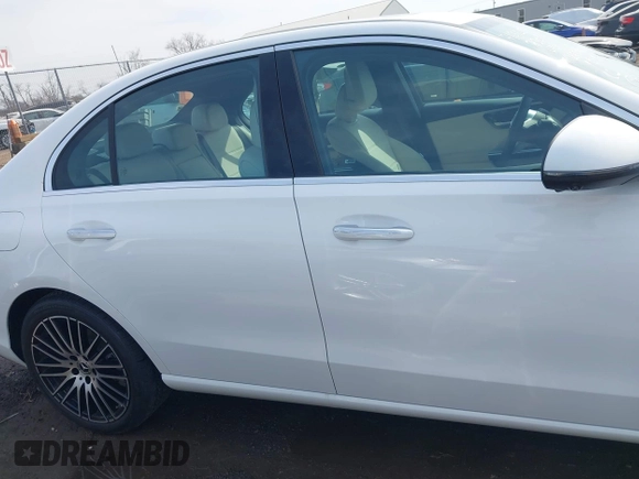 2024 Mercedes-Benz C 300 with VIN W1KAF4HB6RR160723, listed as a IAAI auction lot 41786550 with 7,204 mi miles and . Bid and sale history available at DreamBid. Image 13.