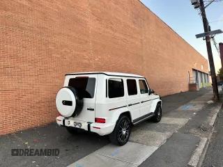 2020 Mercedes-Benz G 550 with VIN W1NYC6BJ3LX340654, listed as a Copart auction lot 78332104 with 44,015 mi miles and Non Repairable. Bid and sale history available at DreamBid. Image 4.