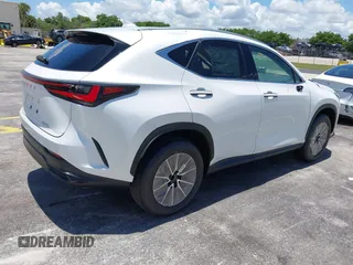 2025 Lexus NX 250 Premium with VIN 2T2GDCAZ5SC025045, listed as a IAAI auction lot 42577944 with Not provided miles and . Bid and sale history available at DreamBid. Image 4.