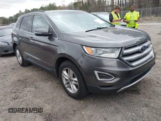 2017 Ford Edge SEL with VIN 2FMPK3J9XHBB66510, listed as a IAAI auction lot 41853017 with 186,071 mi miles. Bid and sale history available at carsss.com. Image 1.
