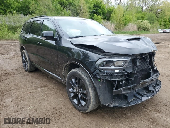 2023 Dodge Durango GT with VIN 1C4RDJDG1PC677687, listed as a Copart auction lot 56370705 with 29,072 mi miles and Salvage title. Bid and sale history available at DreamBid. Image 4.