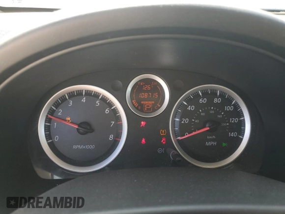 2012 Nissan Sentra S with VIN 3N1AB6AP4CL752162, listed as a Copart auction lot 52147985 with 108,715 mi miles and Salvage Title. Bid and sale history available at DreamBid. Image 9.