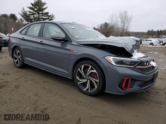 2022 Volkswagen Jetta GLI Autobahn с VIN 3VW2T7BU9NM014747, выставлен на аукционе Copart как лот 44771645 с пробегом 29 701 миль миль и Списание • Salvage title. История ставок и продаж доступна на DreamBid. Изображение 4.