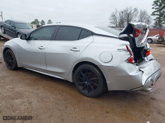 2018 Nissan Maxima SL with VIN 1N4AA6AP7JC390715, listed as a IAAI auction lot 41397498 with 81,483 mi miles. Bid and sale history available at carsss.com. Image 3.