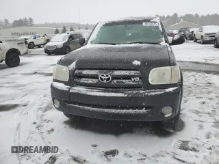 2005 Toyota Tundra Limited with VIN 5TBDT48145S475127, listed as a Copart auction lot 46143815 with 276,360 mi miles and Salvage title. Bid and sale history available at DreamBid. Image 5.