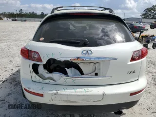 2005 Infiniti FX35 with VIN JNRAS08U25X109760, listed as a Copart auction lot 51894775 with 234,179 mi miles and Salvage Title. Bid and sale history available at carsss.com. Image 6.