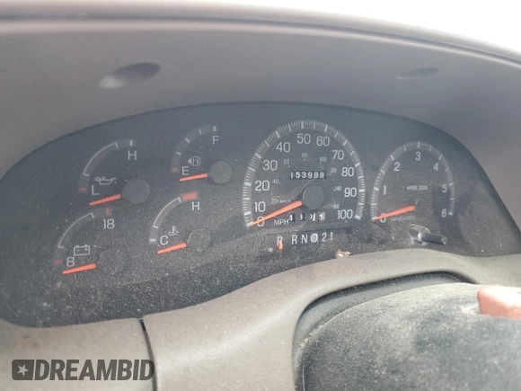 1997 Ford F-150 z VIN 1FTDF18W6VKC01671, wystawiony jako Copart lot #51298725 z przebiegiem 153 988 mil mil oraz Nie do naprawy • Non repairable. Historia ofert i sprzedaży dostępna na DreamBid. Obrazek 9.