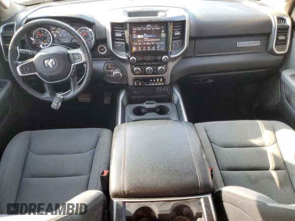 2019 Ram 1500 Big Horn with VIN 1C6SRFFT5KN572391, listed as a Copart auction lot 60092425 with 116,824 mi miles and Clean title. Bid and sale history available at DreamBid. Image 8.