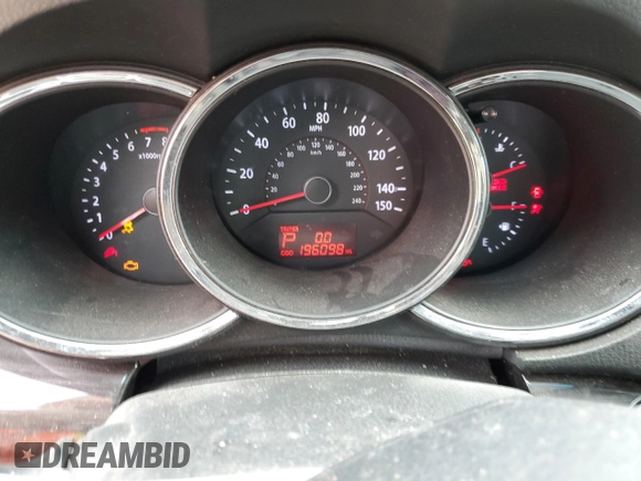 2013 Kia Sorento EX with VIN 5XYKUDA27DG356207, listed as a Copart auction lot 47642815 with 196,098 mi miles and Salvage Title. Bid and sale history available at carsss.com. Image 9.