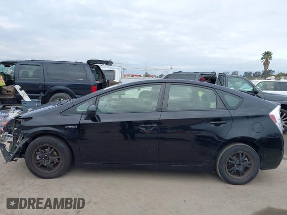2012 Toyota Prius One with VIN JTDKN3DU9C5529639, listed as a IAAI auction lot 42075085 with 177,911 mi miles and . Bid and sale history available at carsss.com. Image 15.